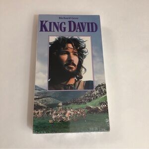 King David VHS Tape New Sealed Vintage Staring Richard Gere